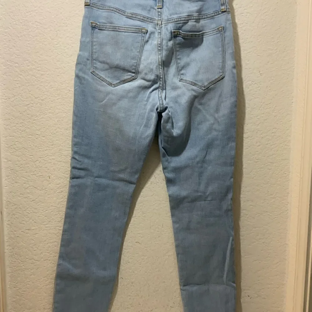 J Crew women’s 9”High Rise Skinny Jeans size 26